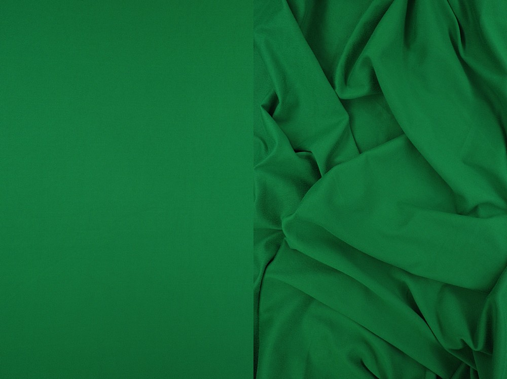 KNT2100 / GREEN KELLY / 96%POLY 4%SPAN DTY BRUSHED SOLID