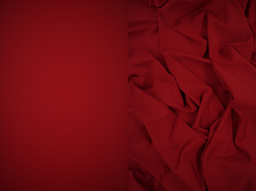 KNT4110 / RED NEW / 80%POLY 20%SPAN ACTIVE WEAR SOLID