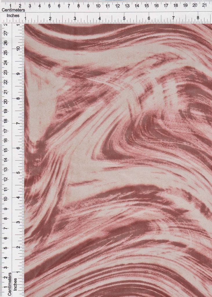 MESH-Q11213 / ROSE/MAUVE / 90%POLY 10%SPAN MESH MARBLE PRINT