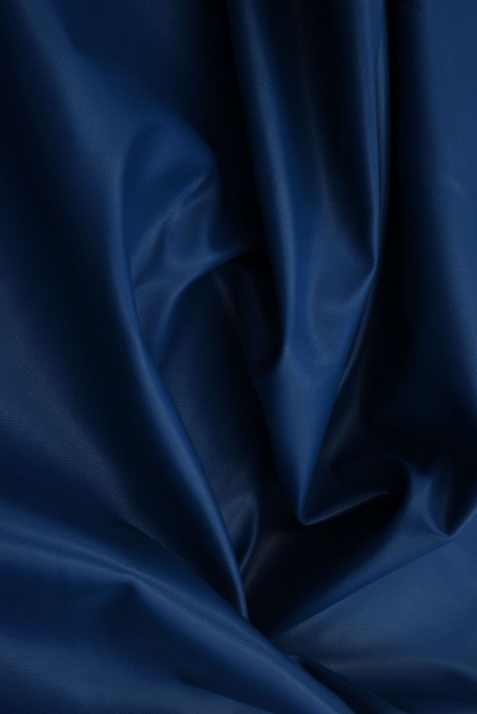 PU4218 / BLUE / 50%POLYURETHANE 50%POLY PU PLEATHER