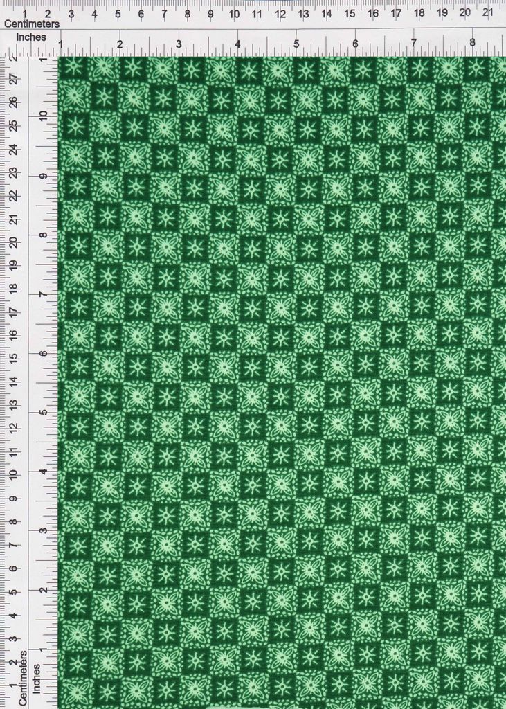 KNT2100-MS10169 / GREEN / 96%POLY 4%SPAN DTY BRUSH GEOMETRIC