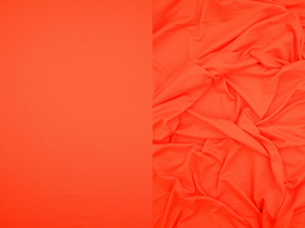 KNT2100 / ORANGE NEW / 96%POLY 4%SPAN DTY BRUSHED SOLID