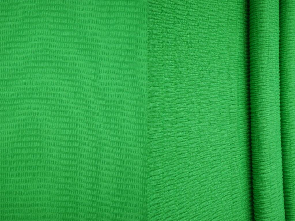 KNT4437 / GREEN / 56%POLY 24%RAYON 20%SPAN SOLID SMOCKING JERSEY
