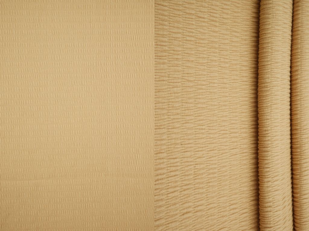 KNT4437 / TAN / 56%POLY 24%RAYON 20%SPAN SOLID SMOCKING JERSEY