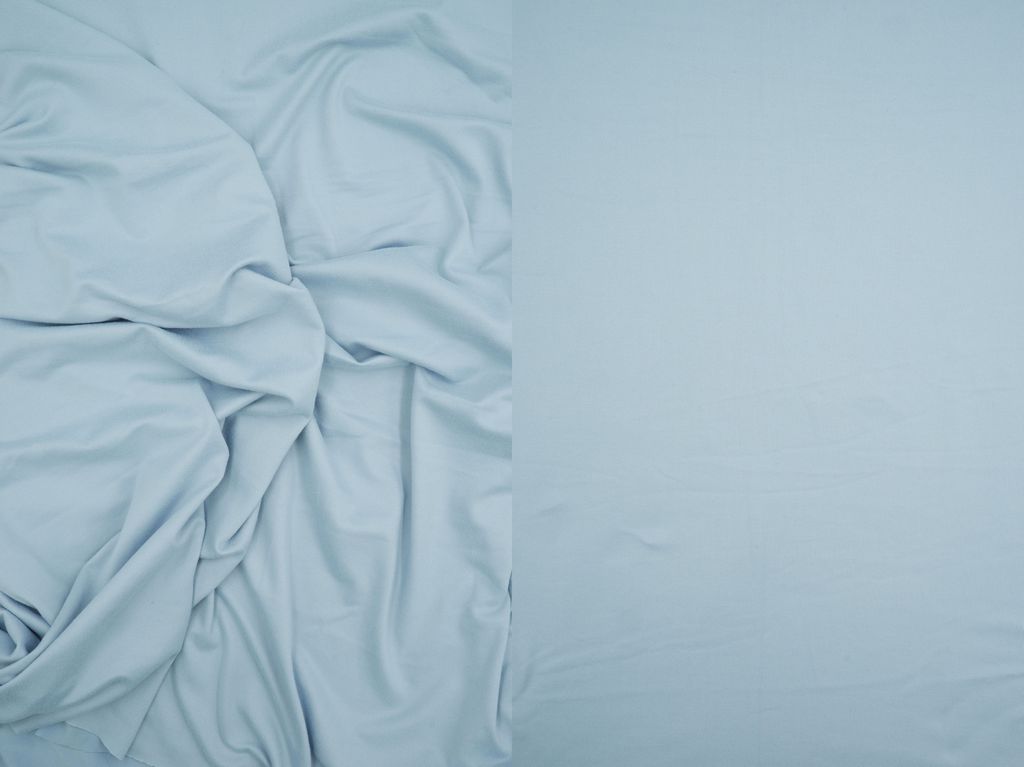 KNT2100 / BLUE PALE / 96%POLY 4%SPAN DTY BRUSHED SOLID