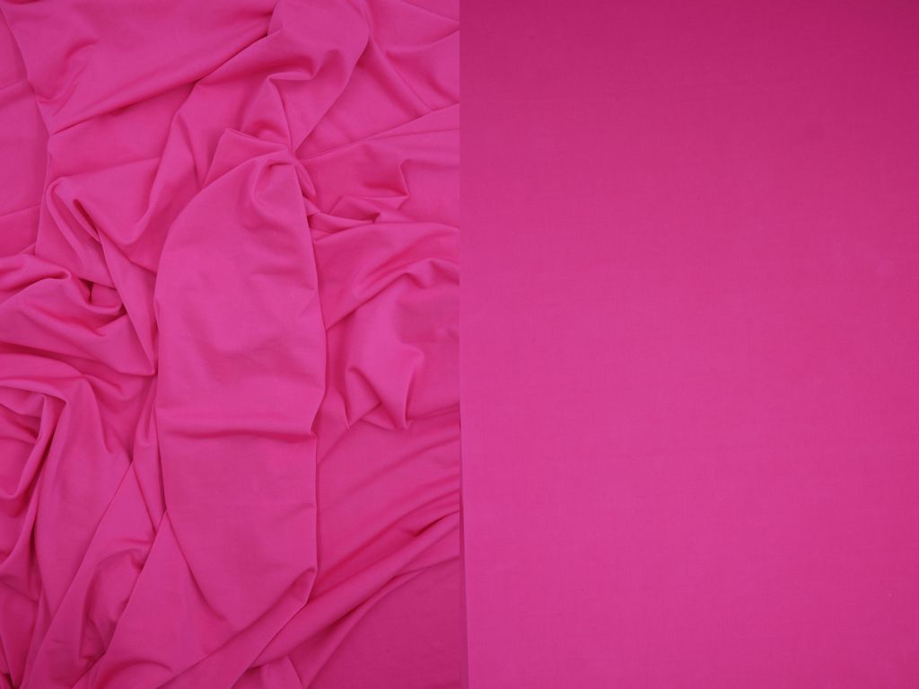 KNT1911 / HOT FUSCHIA / 95% POLY 5% SPANDEX VENECIA SOLID