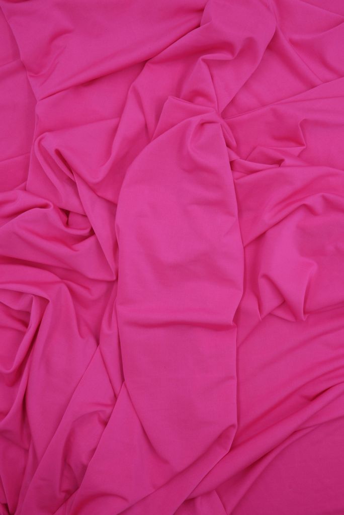 KNT1911 / HOT FUSCHIA / 95% POLY 5% SPANDEX VENECIA SOLID