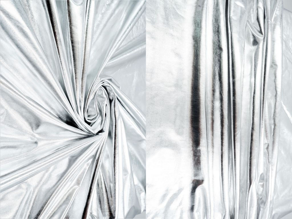 MTJ302 / SILVER/SHINY / 98%POLY 2%SPAN PLEATHER COATED