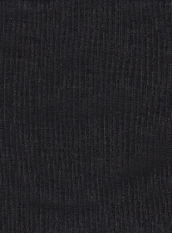 KNT4469 / BLACK JET / 82%POLY 9.5%RAYON 8.5%SP 4X2 HEAVY YUMMY RIB SOLID