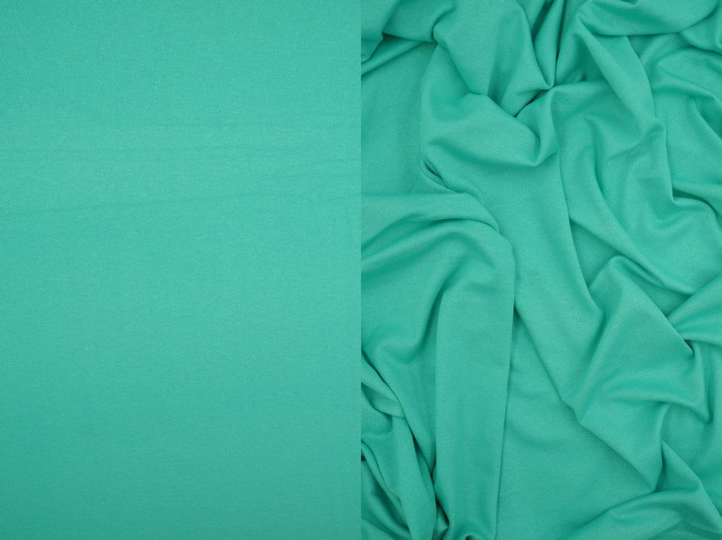 KNT3527 / SEAFOAM RO / 95%RAYON 5%SPAN VISCOSE KNIT CREPE SOLID