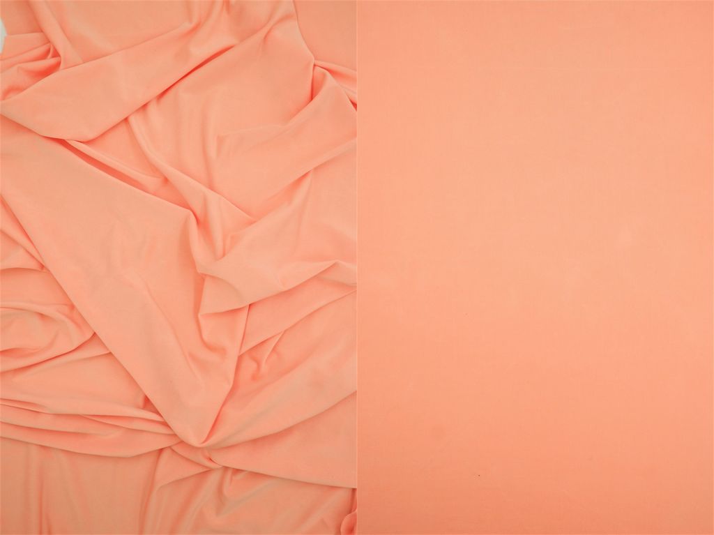 KNT1911 / SALMON / 95% POLY 5% SPANDEX VENECIA SOLID