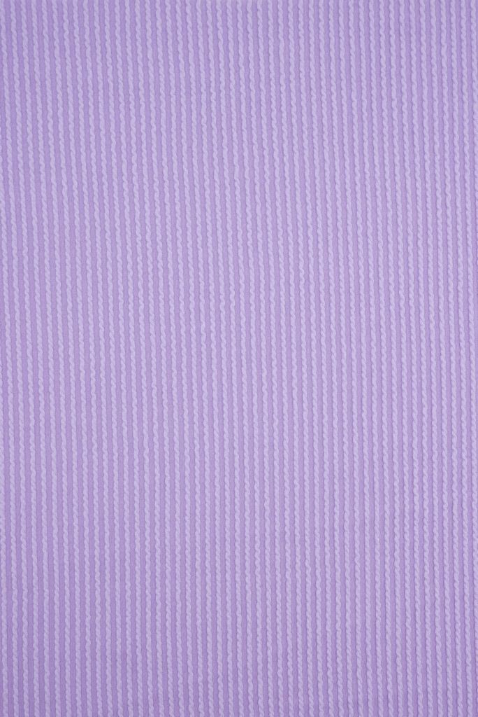 KNT4463 / LAVENDER / 80%POLY 15%RAY 5%SPAN KNIT JACQUARD RIB