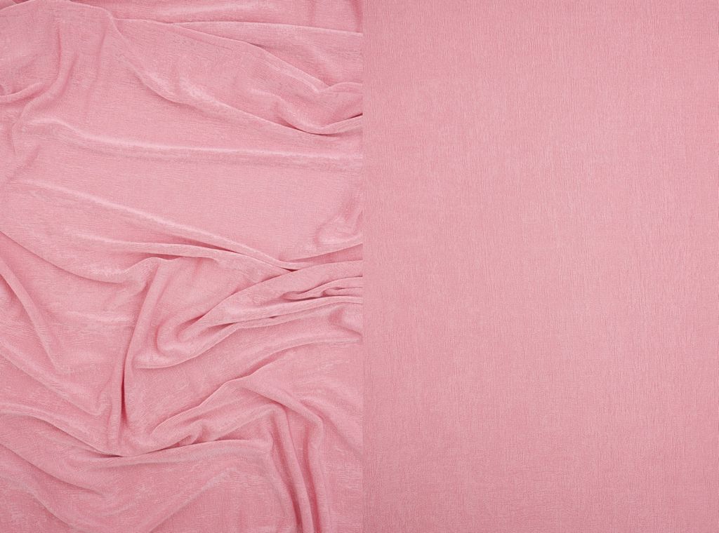 KNT3963 / ROSE LT / 91%POLY 9%SPAN SLINKY RIB 1X1 SOLID