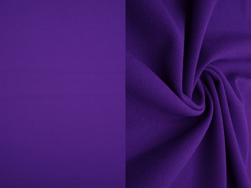 TECH-3311 / PURPLE / 94%POLY 6%SPAN TECHNO CREPE SOLID