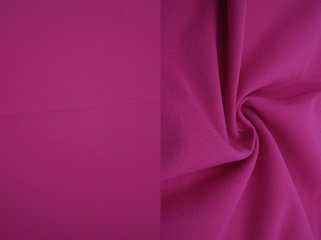 TECH-3311 / MAGENTA NEW / 94%POLY 6%SPAN TECHNO CREPE SOLID