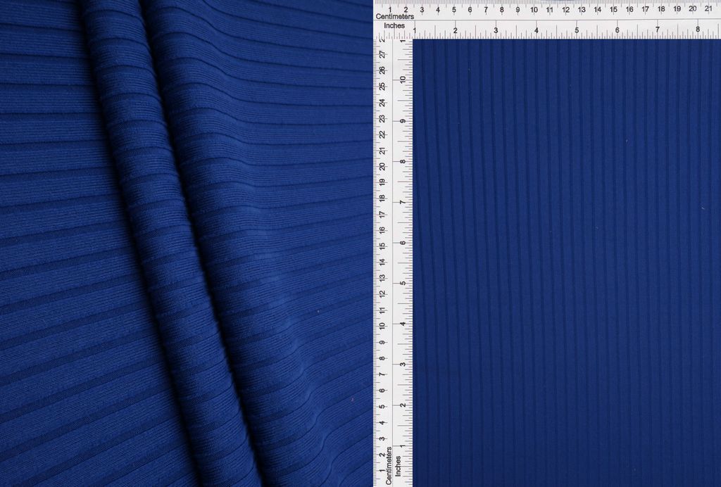KNT4135 / ROYAL NEW / 87%POLY 13%SPAN 8X3 YUMMY RIB SOLID