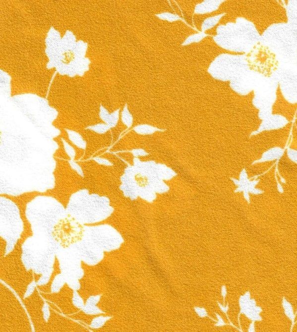 KNT3971-MS11059 / MANGO / 95%POLY 5%SPAN FLORAL/FLOWER TECHNO CREPE