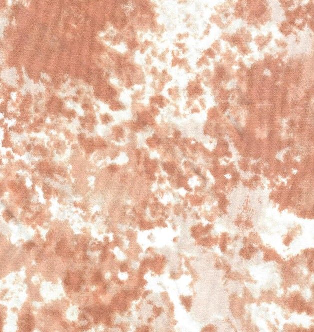 KNT1389-MS11177 / ORANGE / 96%POLY 4%SPAN ABSTRACT/TIE DYE PRINT