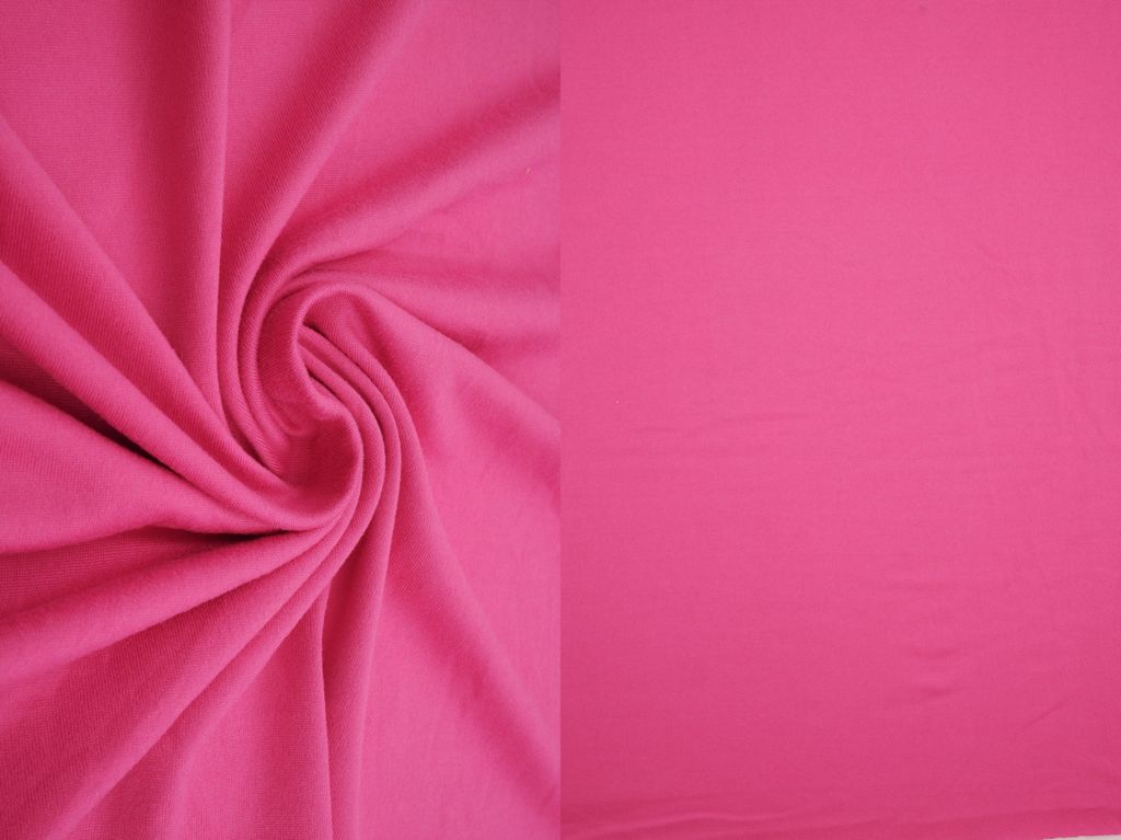 KNT2100 / MAGENTA NEW / 96%POLY 4%SPAN DTY BRUSHED SOLID