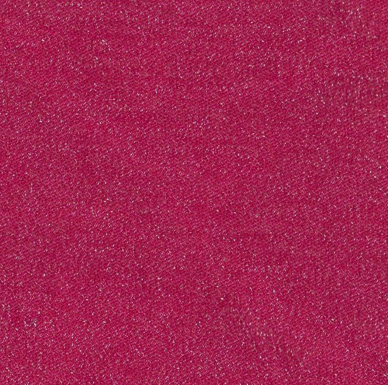 KNT4112 / FUCHSIA/ SILVER / 81%POLY 14%LUREX 5%SPAN P/SP JERSEY W/ LUREX