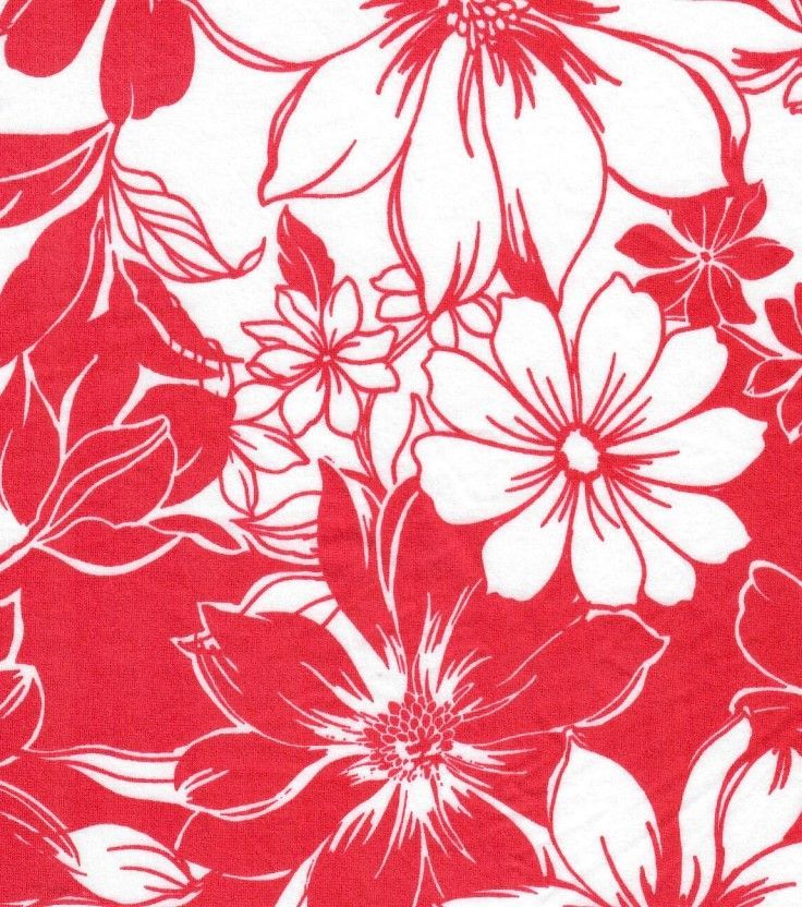 KNT2100-MS11182 / FUCHSIA / 96%POLY 4%SPAN FLORAL DTY BRUHED