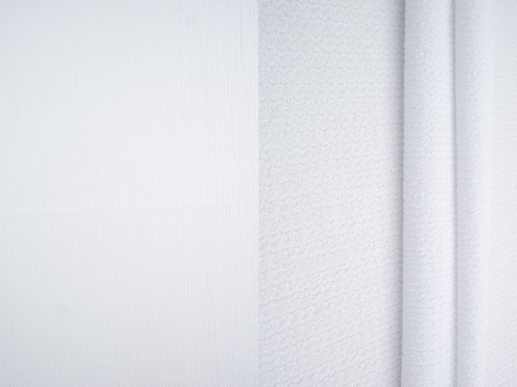 KNT4209 / WHITE-R / 92%POLY 8%SPAN MINI MISSONI