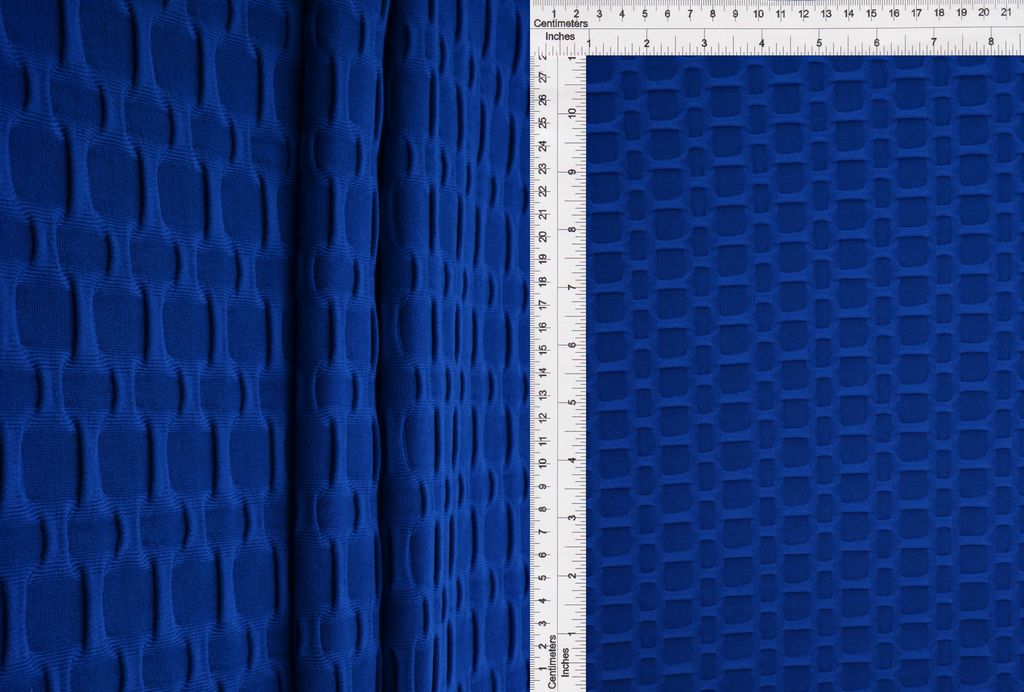 KNT4360 / ROYAL BRITE-R / 92%POLY 8%SPAN HONEYCOMB KNIT SOLID