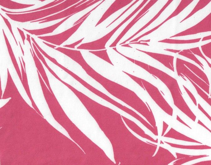 KNT1389-Q10715 / FUCHSIA / 96%POLY 4%SPAN DTY TROPICAL PRINT