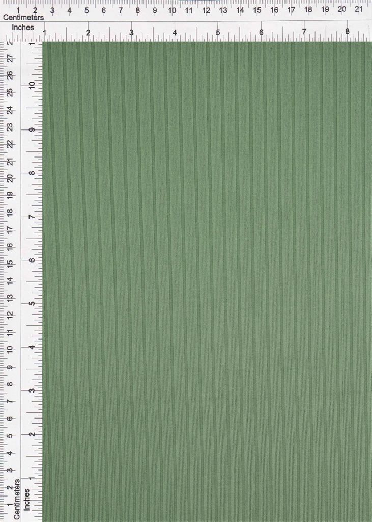 KNT4135 / SAGE DUSTY / 87%POLY 13%SPAN 8X3 YUMMY RIB SOLID