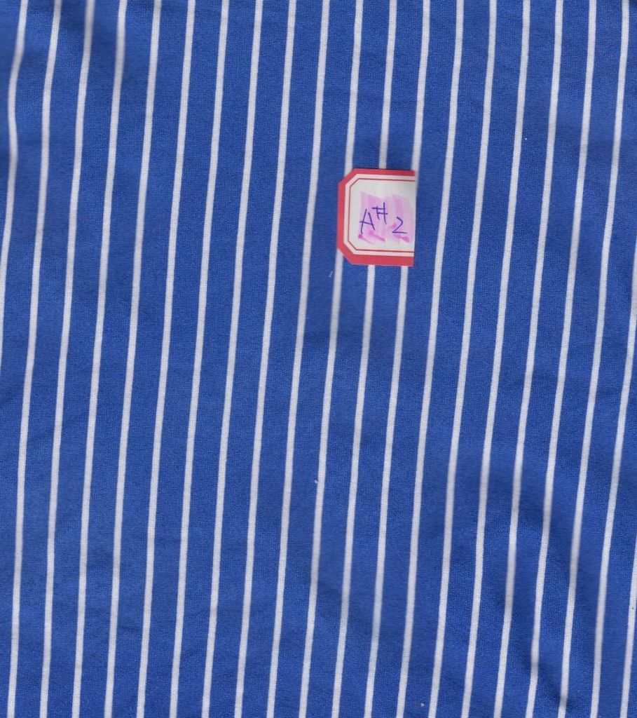 KNT2100-CW99 / ROYAL / 96%POLY 4%SPAN DTY BRUSHED VERTICAL STRIPE PRINT