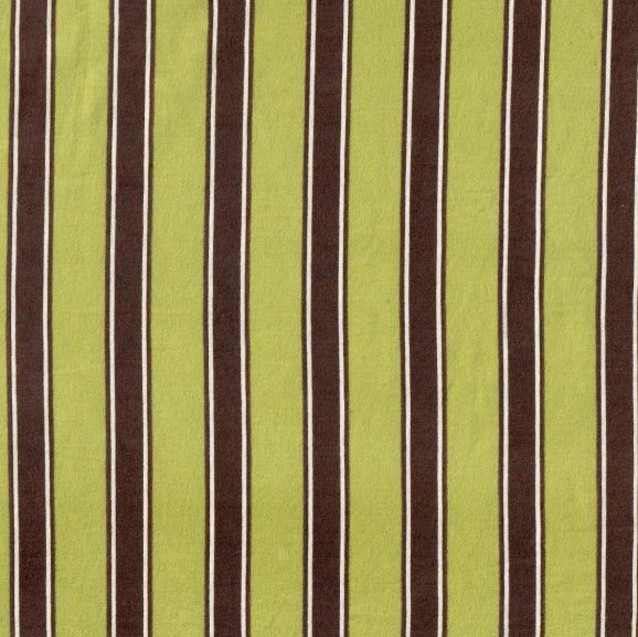 KNT2100-MS11223 / AVOCADO/BROWN / 96%POLY 4%SPAN DTY BRUSHED STRIPE VERTICAL PRINT