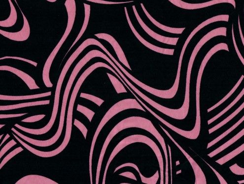 KNT1389-SE20667 / BLACK/FUCHSIA / 96% POLY 4%SPAN DTY ABSTRACT PRINT