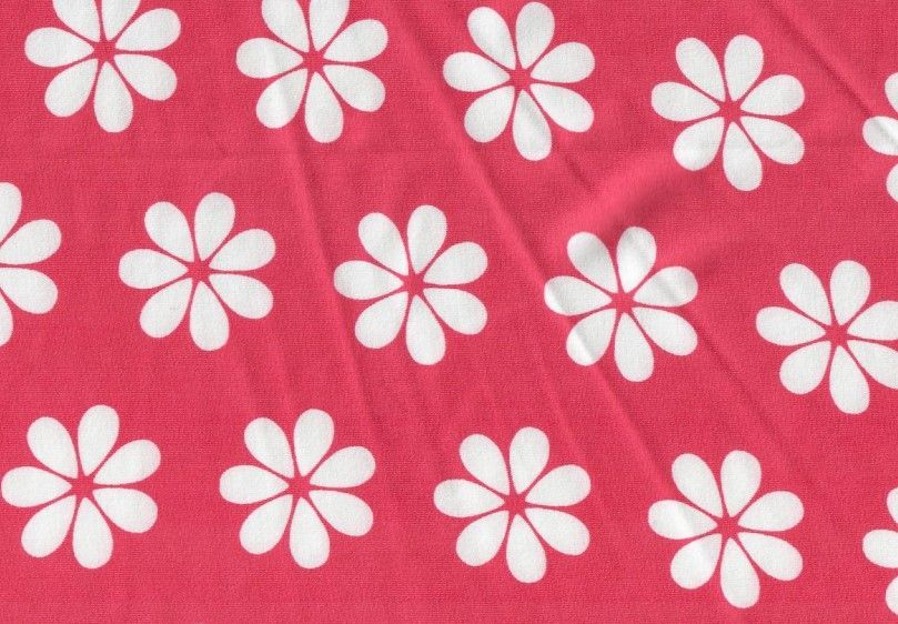 KNT1389-Q20302 / FUCHSIA / 96%POLY 4%SPAN DTY FLOWER/FLORAL PRINT