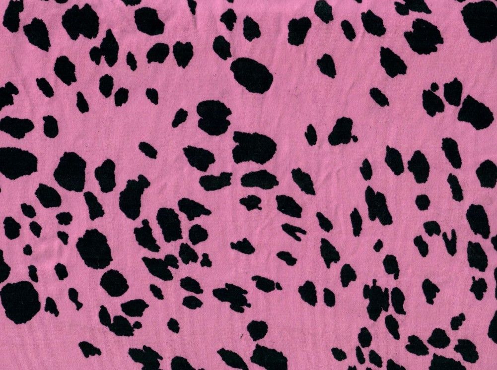 KNT2100-MS11241 / FUCHSIA / 96%POLY 4%SPAN BRUSHED DTY ANIMAL PRINT