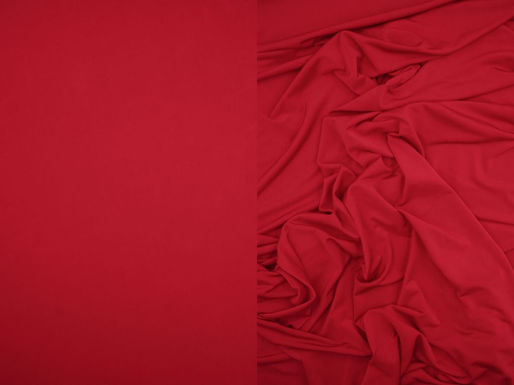 KNT1911 / TANGO RED / 95% POLY 5% SPANDEX VENECIA SOLID