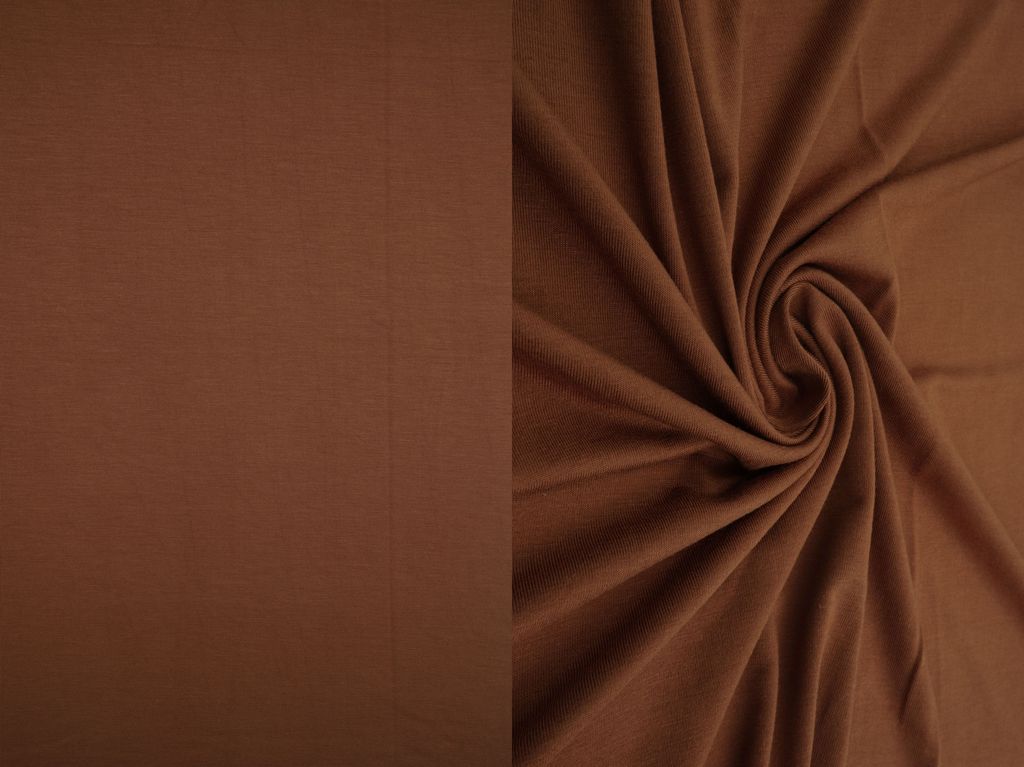 KNT3102-RAYSPAN / BRICK / 97%RAY 3%SPAN RAYON SPAN JERSEY 200GSM