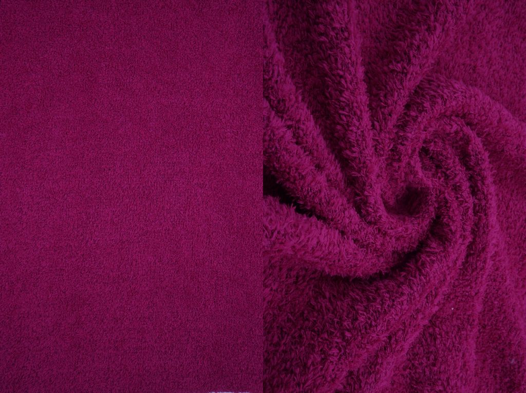 KNT4487 / MAGENTA / 98%POLY 2%SPAN COZY SWEATER KNIT