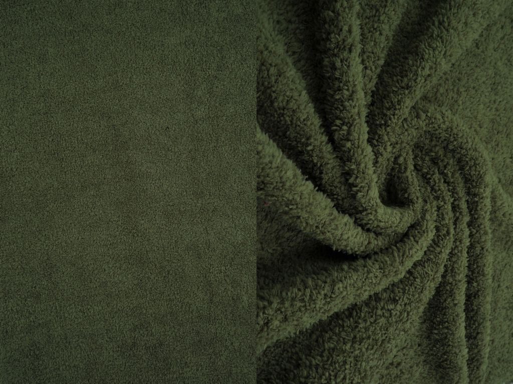 KNT4487 / OLIVE VINTAGE / 98%POLY 2%SPAN COZY SWEATER KNIT