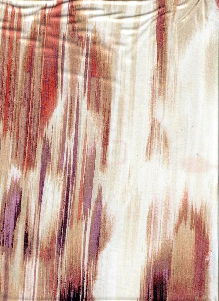 KNT1389-MS11193 / RED / 96%POLY 4%SPAN DTY ABSTRACT PRINT