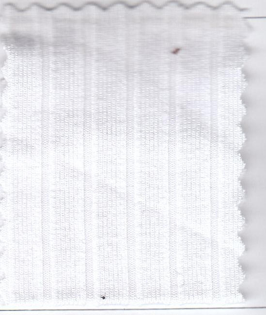 KNT4135 / WHITE-200 / 87%POLY 13%SPAN 8X3 YUMMY RIB SOLID
