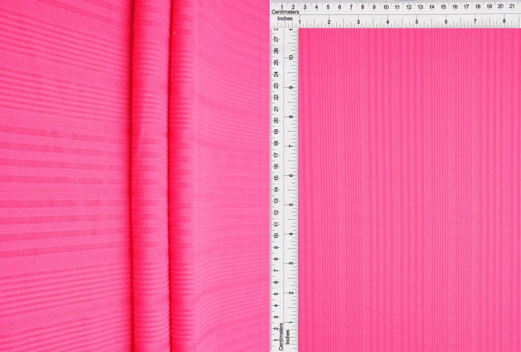KNT4387 / FUCHSIA / 89%POLY 11%SPAN Variegated YUMMY RIB
