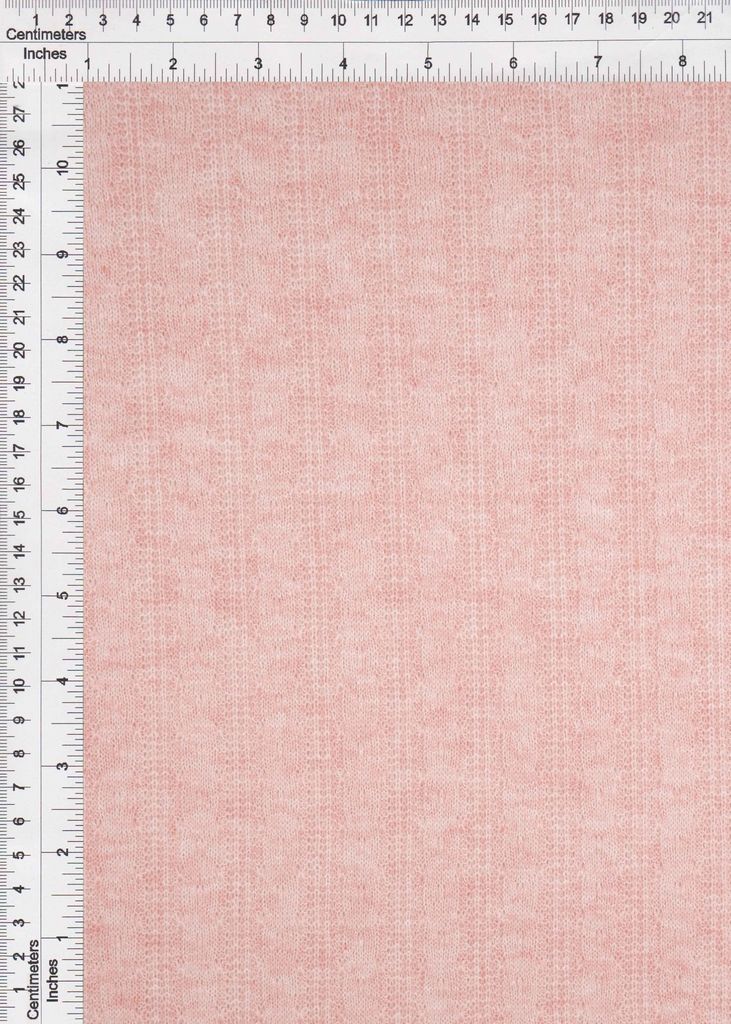 KNT1755R / MAUVE DUSTY-R / 50%R 25%NYLON 25%POLY TEXTURED SWEATER KNIT CABLE