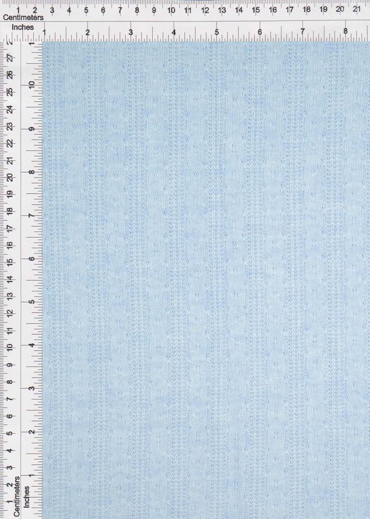 KNT1755R / BLUE LUNA-R / 50%R 25%NYLON 25%POLY TEXTURED SWEATER KNIT CABLE