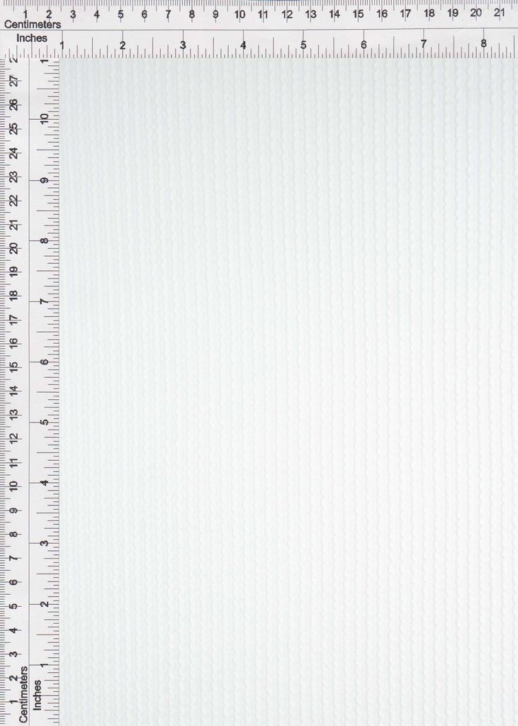 KNT4463 / IVORY / 80%POLY 15%RAY 5%SPAN KNIT JACQUARD RIB