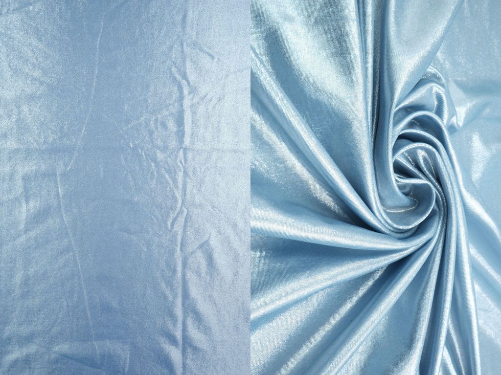 KNT4485 / BLUE LT / 95%POLY 5%SPAN FDY W/FOIL