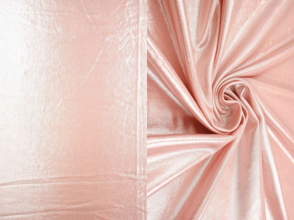 KNT4485 / ROSE LT / 95%POLY 5%SPAN FDY W/FOIL