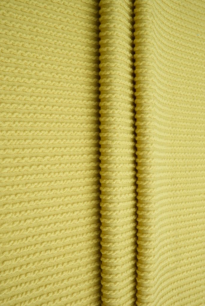 KNT4204 / LIME GREEN / 77%POLY 18%RAY 5%SPAN DOUBLE KNIT COZY
