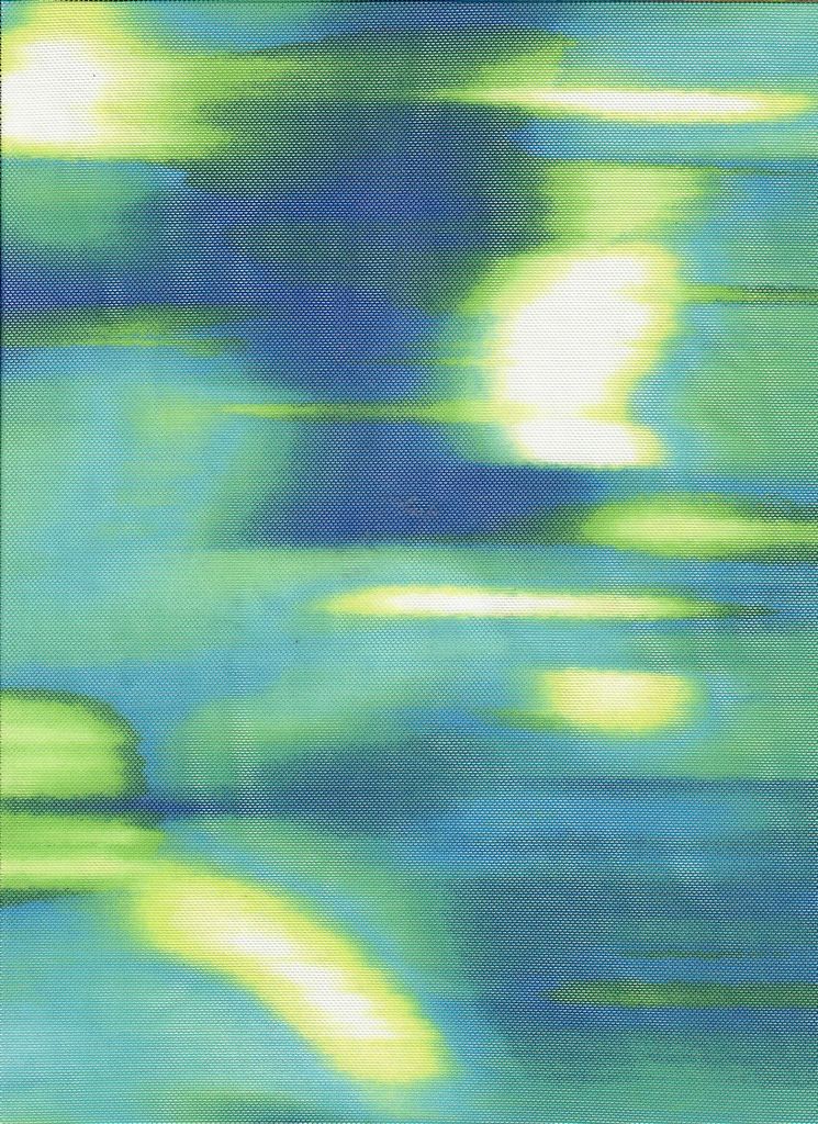 MESH-Q11208D / TEAL / 90%POLY 10%SPAN TIE DYE DIGITAL MESH PRINT