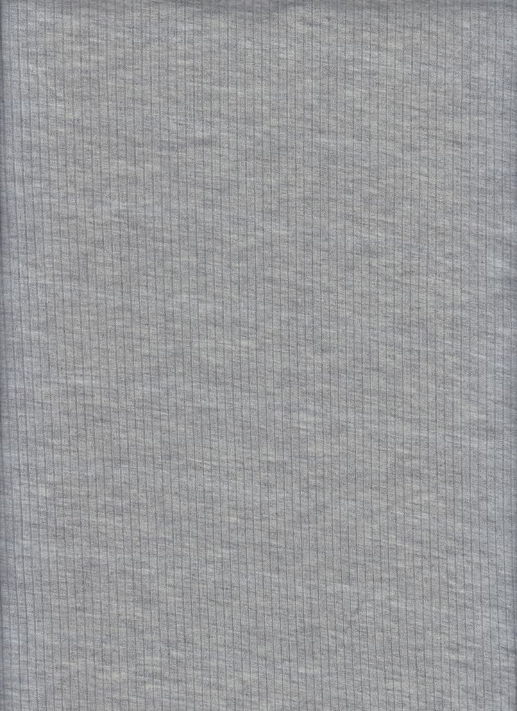 KNT3895 / H.GREY LT. / 96%POLY 4%SPAN RIB 2X1 SOLID