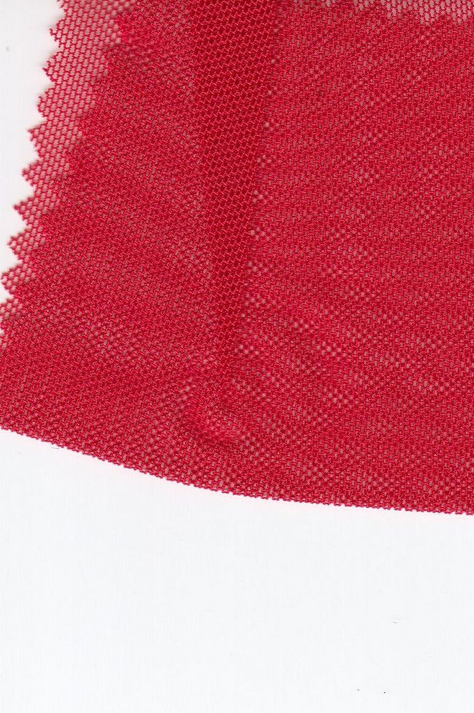 MESH-2000 / RED / 90%POLY 10%SPAN POLY SPAN MESH SOLID